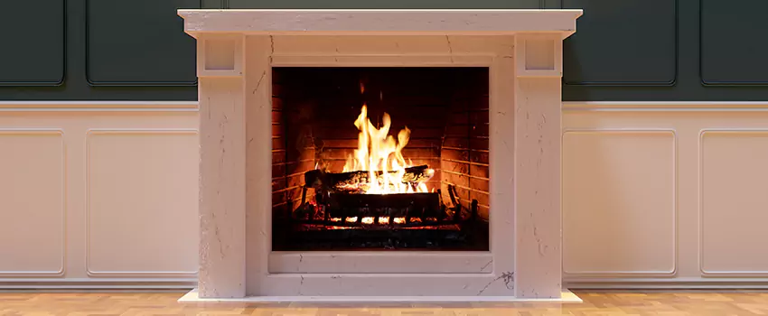 Decorative Electric Fireplace Installation in Toms River, New Jersey