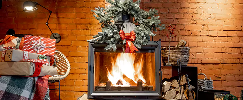 Travis Industries Linear Gas Fireplace Installation in Toms River, New Jersey
