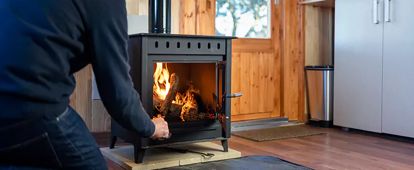 Open Hearth Wood Fireplace Installation in Toms River, NJ