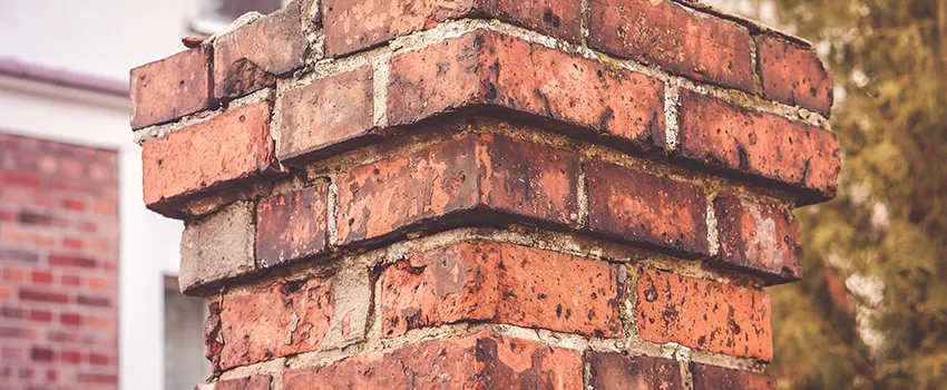 Cracked Chimney Bricks Repair Cost in Toms River, New Jersey