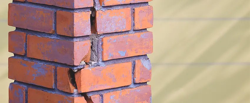 Repairing Cracked Porcelain Tiles for Fireplace in Toms River, NJ