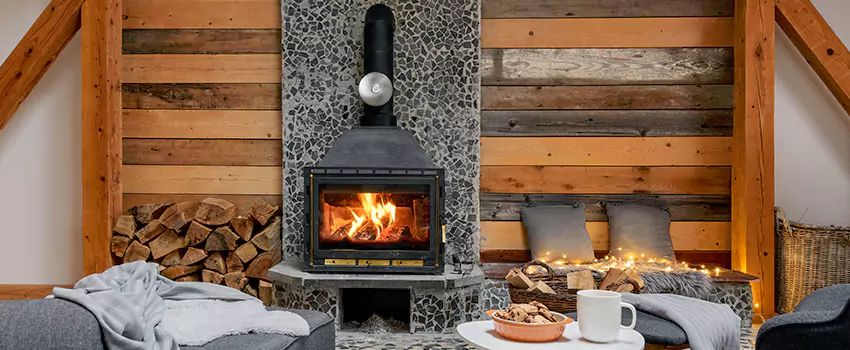 Thelin Hearth Products Direct Vent Gas Stove Fireplace Inspection in Toms River, New Jersey